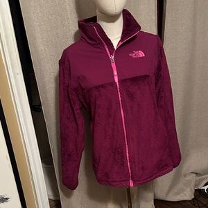 The North Face Magenta Fleece Jacket